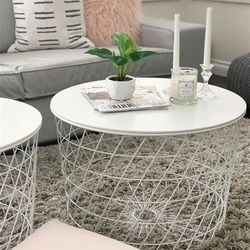 Basket Storage Table