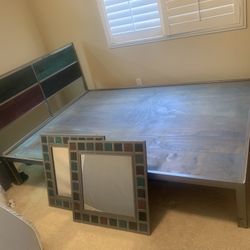 Metal Bed Frame Solid (king Size)