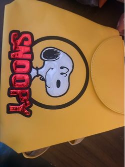 Snoopy Bag, wallet, and backpack set