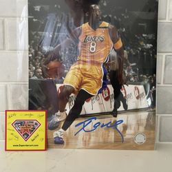 Kobe Bryant Signed Autographed 8x10 Photo Of Los Angeles Lakers #8 With COA 