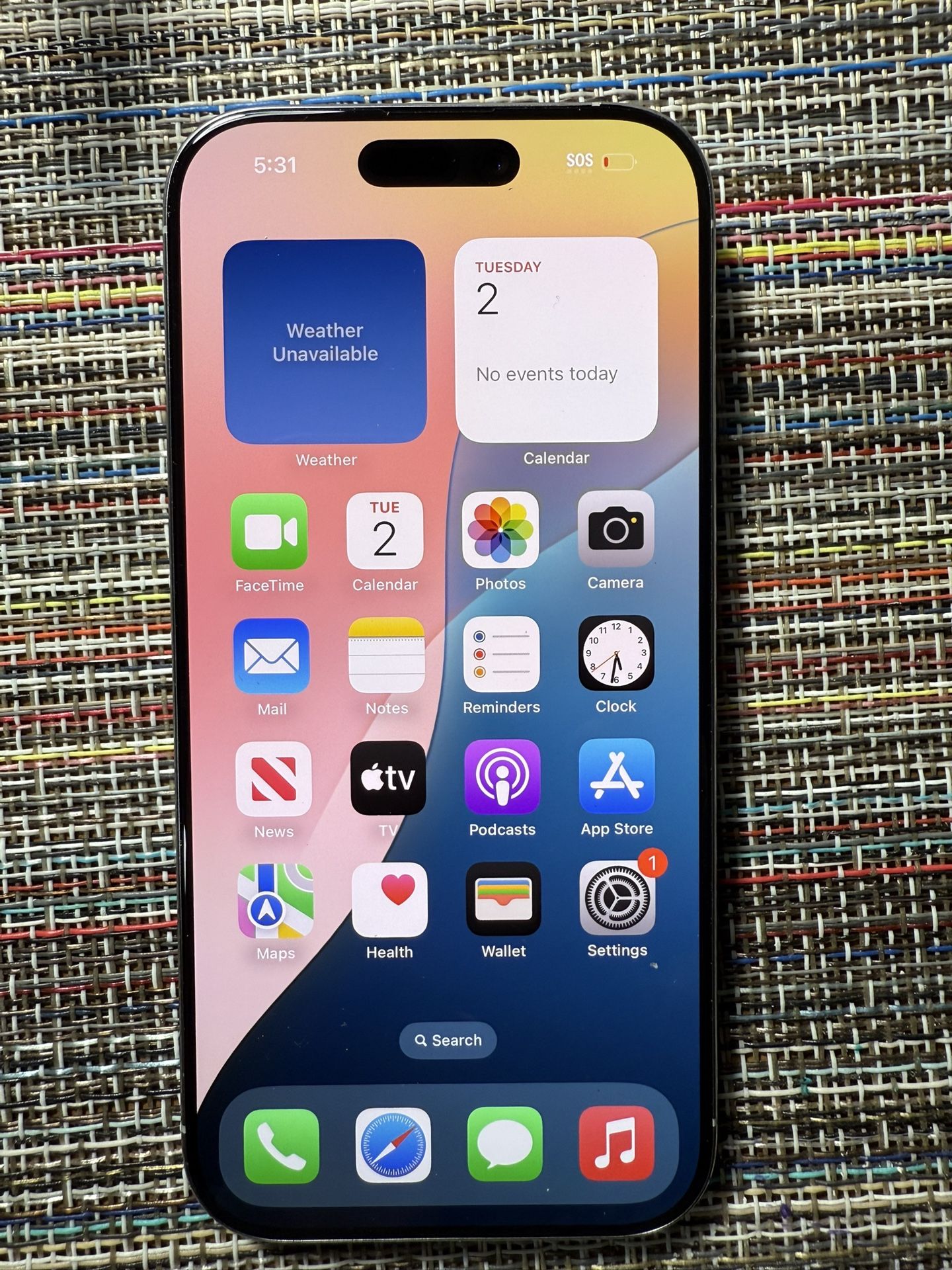 iPhone 16 Pro 256gb AT&T Cricket