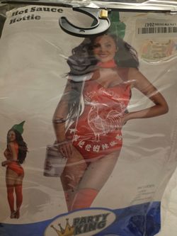 Party King Hot Sauce Hottie Halloween Costume