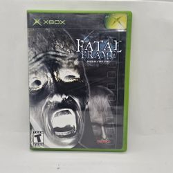 Fatal Frame Cib Xbox