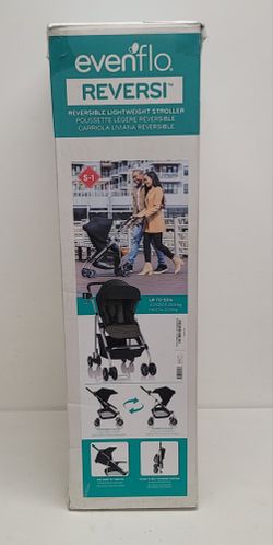 Evenflo Reversi Reversible Lightweight Stroller - GREEN/BLACK