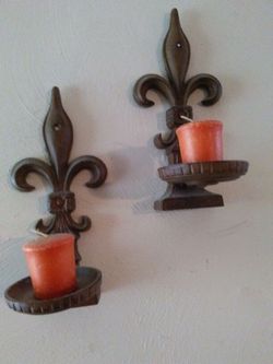 Candle and candle holders