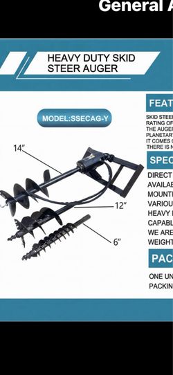 HEAVY DUTY SKID STEER AUGER