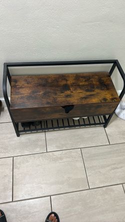 Entryway Storage Bench