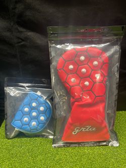 Mario Kart Blue Shell Putter or Red Shell Driver Cover ($45 each)
