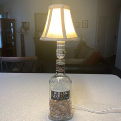 Whiskey Bottle Lamp