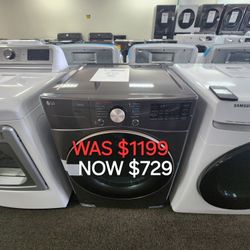 7.4 Cu. Ft. Ultra Large Capacity Smart Wifi Enabled Front Load 