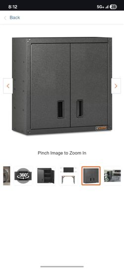 New Gladiator Wall Mounted Storage Cabinet