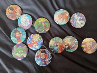 Dragonball Pin Buttons