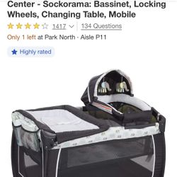 3in1 Playpen,bassinet & Changing Table 