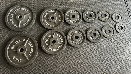 Metal Weights , plates for bar
