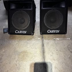 Carvin Wedge Speakers 