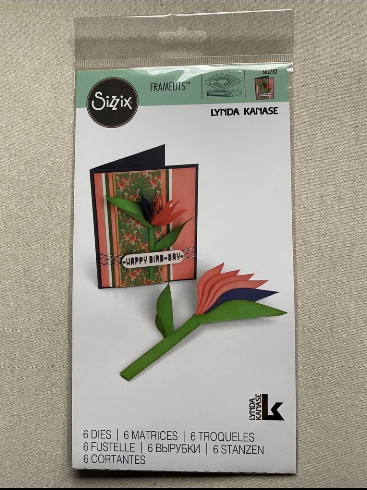 Sizzix 662782 Bird Of Paradise Framelits Die Set