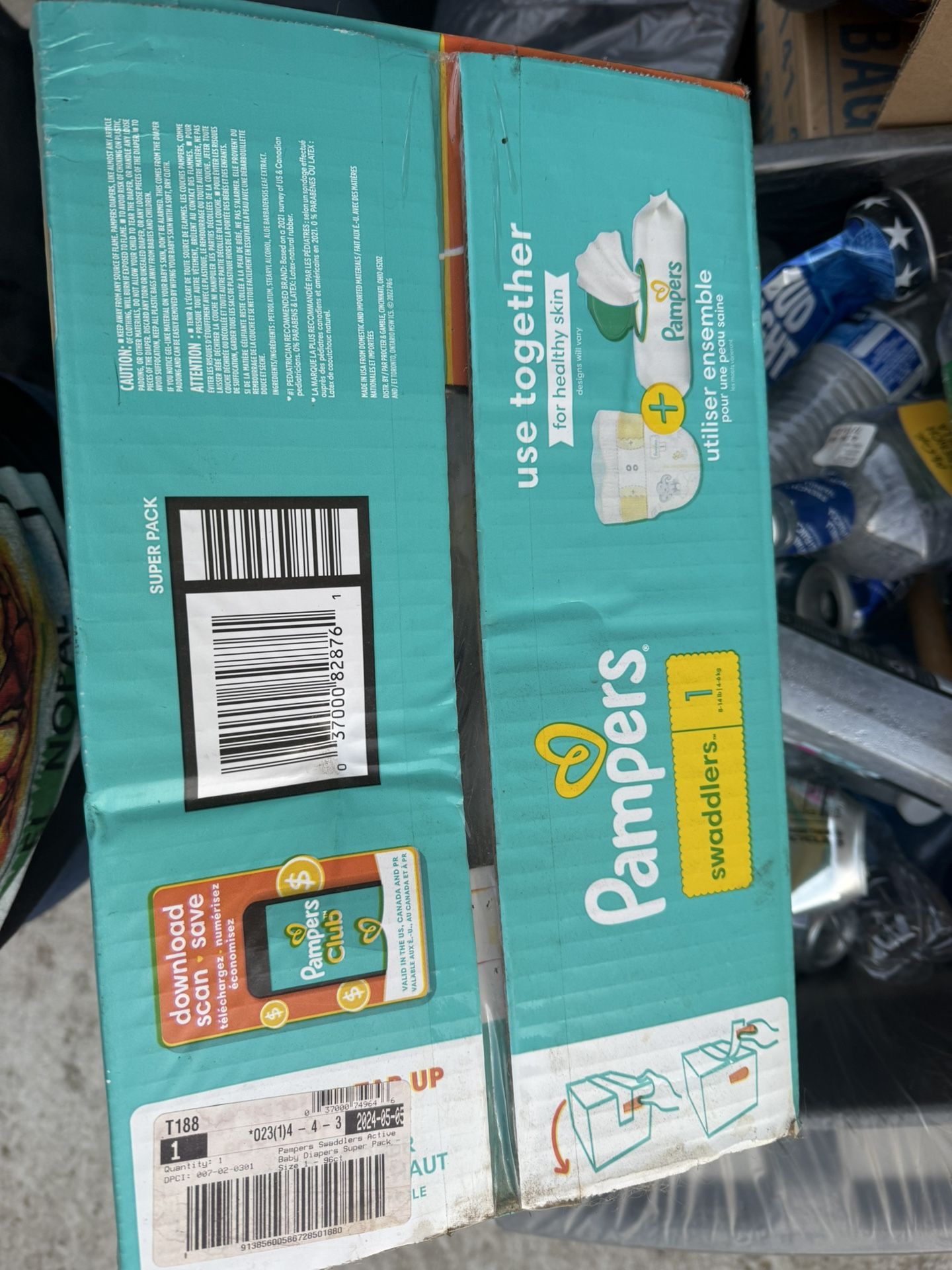 Pampers Swaddlers Size 1