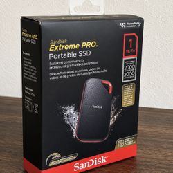 NEW SanDisk Extreme PRO 1TB Portable SSD – 2000MB/s