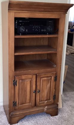 Wooden Entertainment Center