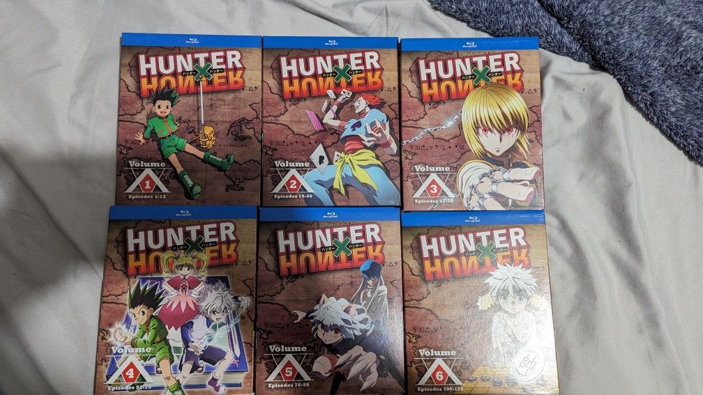 Hunter X Hunter Blur Ray Volumes 1-5