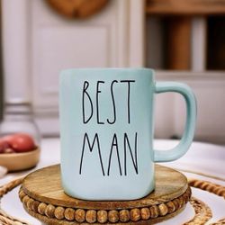 Rae Dunn BEST MAN Mug BRAND NEW