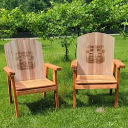 Handcrafted Wood Chairs