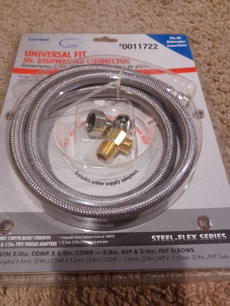 Eastman Universal 5ft Dishwasher Kit "New"