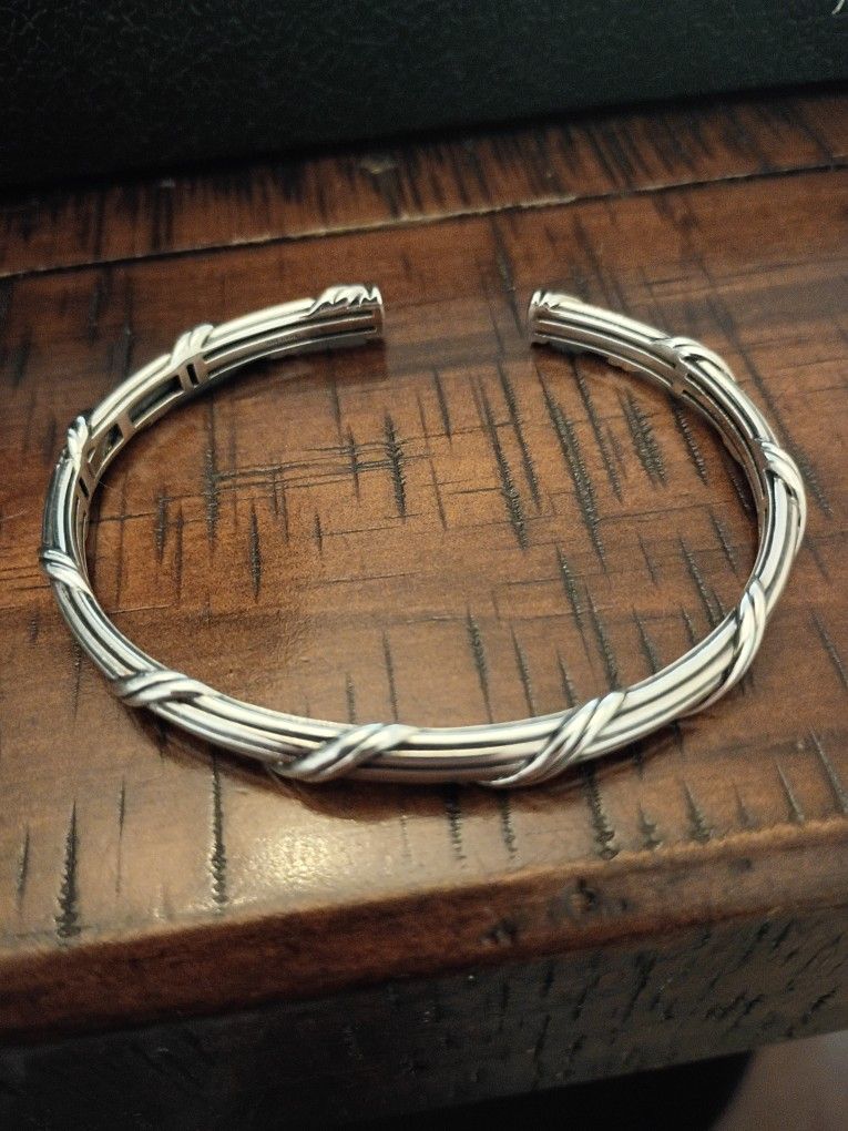 Peter Thomas Roth 925 Sterling Silver Cuff Bracelet 