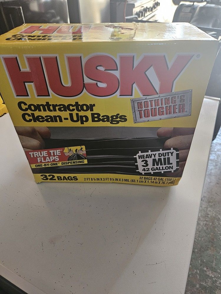42 Gal. Heavy-Duty Contractor Clean-Up Bags with 20% PCR (32-Count)