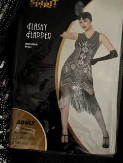 Women’s Flapper Costume Size Medium