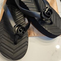 Womens Gucci Sandals Dupe Size 9/ 9.5