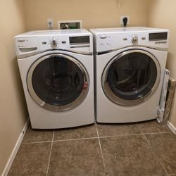 Whirlpool Duet Washer and Dryer 