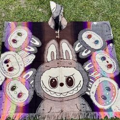Labubu Adult Size Alpaca Poncho