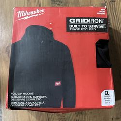 NEW Milwaukee Men's XLarge  GRIDIRO Hoodie Sweater 