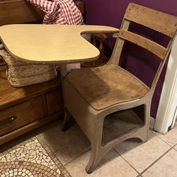 Antique Student Desk
