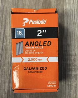 Paslode 2 in. x 16-Gauge 20° Galvanized Angled Nails