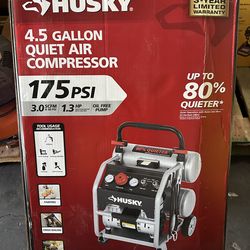Husky quiet air compressor