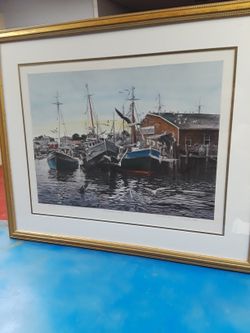 Fisher Manns Warf Print By Doyle