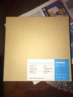 Bluetooth headset with Microphone MPow #MBH15