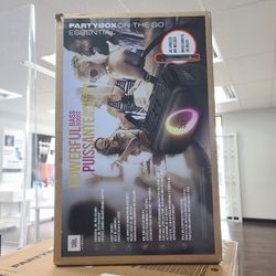 JBL PARTYBOX ON THE GO ESSENTIAL PORTABLE WIRELESS PARTY SPEAKERS WITH WIRELESS MICROPHONE- Take this home from $5 / Rest later