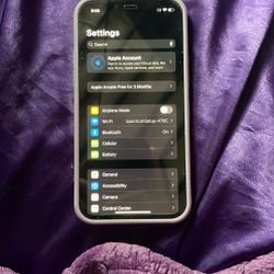iPhone 12 64gb Blue (unlocked) With Purple Case