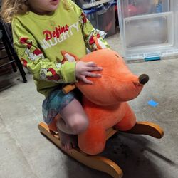 rocking Plush Fox 