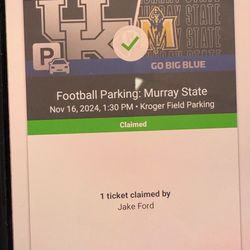 UK Football 2025-2026 Parking Pass