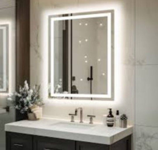 LED Bathroom Vanity Mirror 32x24