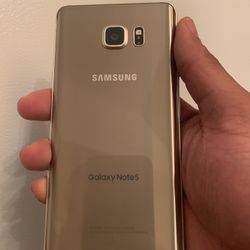 UNLOCKED SAMSUNG NOTE 5/ READY FOR USE 