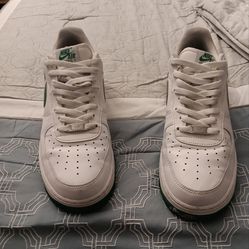 Size 11.5 White and dark green