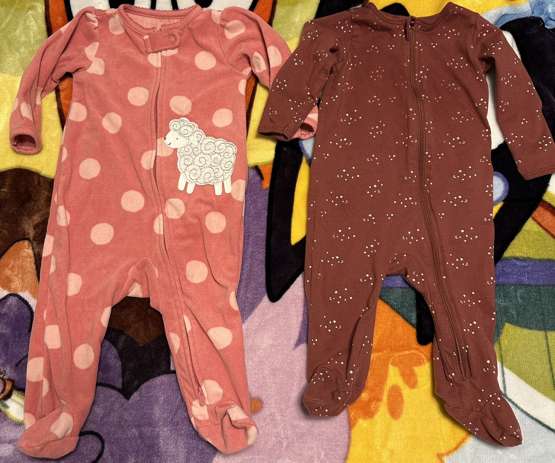 3-6months Baby Clothes (play ‘n’ Sleep, Long Sleeve Onesies, Pants)