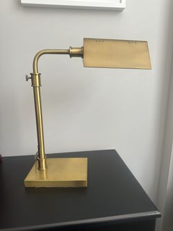 Modern Heavy Brass Lamp