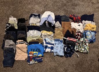 Boys Clothing Bundle – Size 2T – 49 Pieces! 👕👖