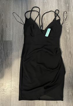 Black Strappy Dress